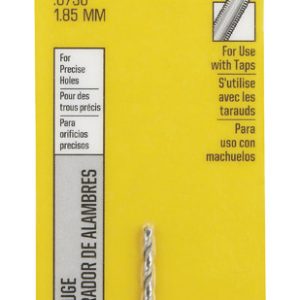 Irwin #49 X 2 in. L High Speed Steel Wire Gauge Bit 1 pc