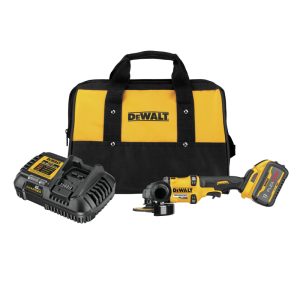 DEWALT Flexvolt 60 V 13 amps Cordless 4-1/2 to 6 in. Grinder Kit (Battery & Charger)