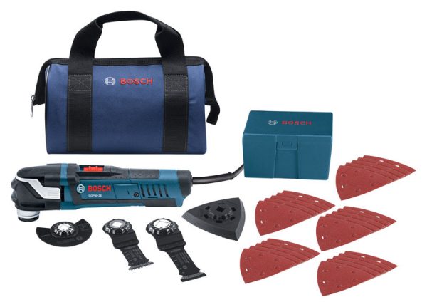 Bosch StarlockPlus 4 amps 120 V Corded Oscillating Multi-Tool Kit