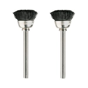 Dremel 1/2 in. X 1-3/4 in. L Nylon Brush 2 pk