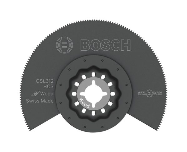 Bosch Starlock 3-1/2 in. X 4 in. L High Carbon Steel Segment Blade 1 pk