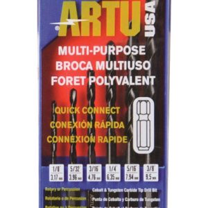 ARTU Carbide Tipped Drill Bit Set 6 pc