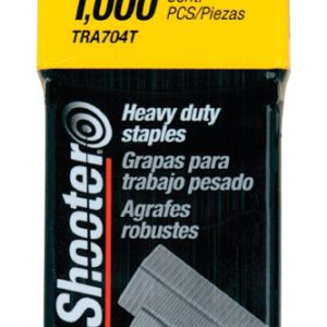 Stanley Sharp Shooter T50 27/64 in. W X 1/4 in. L 24 Ga. Narrow Crown Heavy Duty Staples 1000 pk