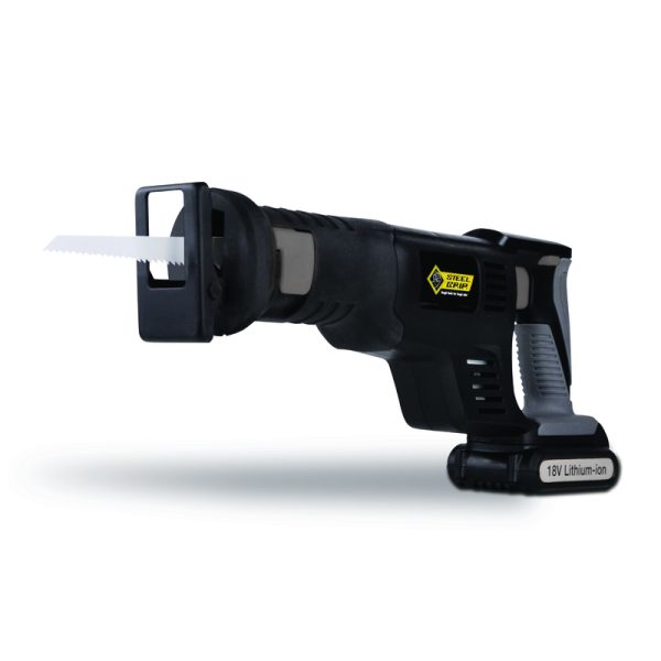 Steel Grip 18 V Cordless Brushed Reciprocating Saw Kit (Battery & Charger)