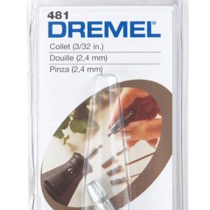 Dremel 3/32 in. X 1 in. L Metal Collets 1 pk