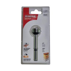 Diablo 1 in. X 3-1/2 in. L High Speed Steel Forstner Drill Bit 1 pc