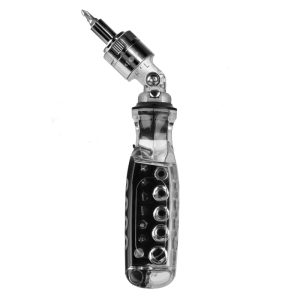 Nebo Ultra Assorted X 1/4, 3/8 and 1/2 in. drive SAE 6 and 8 Point Socket Wrench Set 14 pc