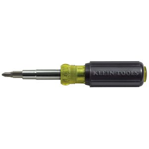 Klein Tools 1 pc 11-in-1 Screwdriver/Nut Driver 7.25 in.