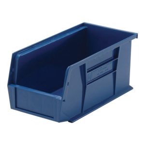 Quantum Storage 5-1/2 in. W X 4-3/4 in. H Tool Storage Bin Polypropylene 1 compartments Blue