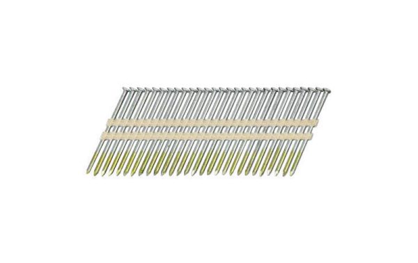 Metabo HPT 3-1/4 in. Plastic Strip Hot-Dip Galvanized Framing Nails 21 deg 2000 pk