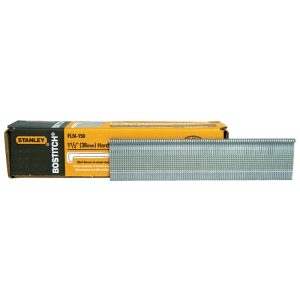 Bostitch 1-1/2 in. 15 Ga. Straight Strip Coated L Head Flooring Cleat Nails 1,000 pk