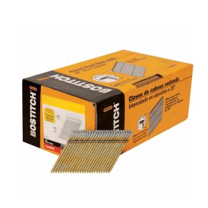 Bostitch 3 in. 10 Ga. Angled Strip Coated Stick Nails 28 deg 2,000 pk