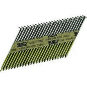 Senco 3-1/2 in. 16 Ga. Angled Strip Bright Framing Nails 34 deg 2,500 pk