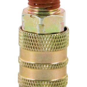 Bostitch Steel Industrial Coupler 1/4 in. Male 1 pc