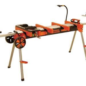 Bora Portamate Steel 116 in. L X 33 in. H X 11 in. W Miter Saw Stand Orange 1 pc