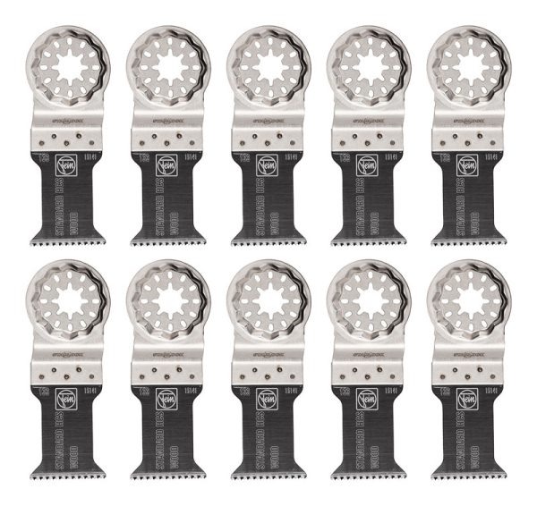 Fein Starlock 1-3/8 in. X 2 in. L Steel Saw Blade Set 10 pk