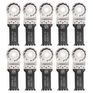 Fein StarlockPlus 1-1/8 in. X 2 in. L Bi-Metal Saw Blade Set 10 pk
