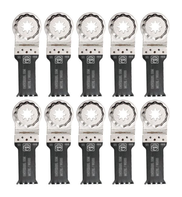 Fein StarlockPlus 1-1/8 in. X 2 in. L Bi-Metal Saw Blade Set 10 pk