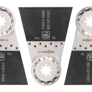 Fein StarlockPlus 2-9/16 in. X 2 in. L Bi-Metal Saw Blade Set 3 pk