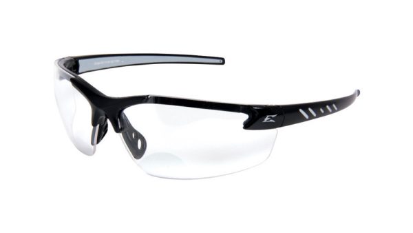 Edge Eyewear Zorge G2 Safety Glasses Clear Lens Black Frame 1 pc