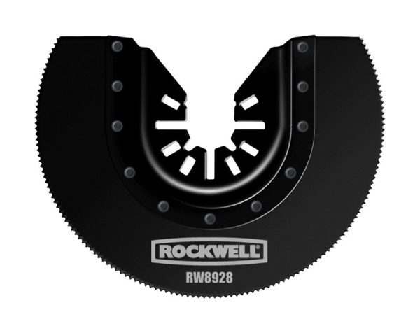 Rockwell Sonicrafter 3-1/8 in. L High Speed Steel Semi-Circle Oscillating Saw Blade 1 pk
