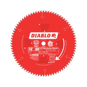 Diablo 10 in. D X 5/8 in. TiCo Hi-Density Carbide Saw Blade 80 teeth 1 pk