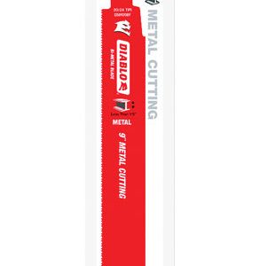 Diablo Steel Demon 9 in. Bi-Metal Dual Tooth Reciprocating Saw Blade 20/24 TPI 5 pk
