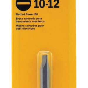 Irwin Slotted #10-12 X 1-15/16 in. L Power Bit S2 Tool Steel 1 pc