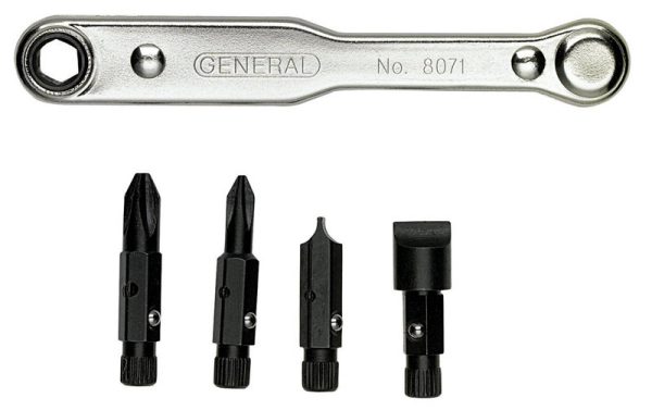 General 5 pc Multi-Bit Screwdriver Set