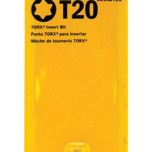 Irwin Torx T20 X 1 in. L Insert Bit S2 Tool Steel 1 pk