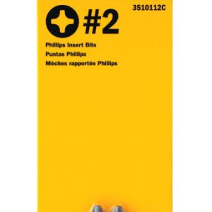 Irwin Phillips #2 X 1 in. L Insert Bit S2 Tool Steel 2 pc