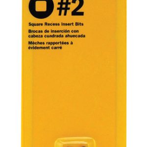 Irwin Square #2 X 1 in. L Insert Bit S2 Tool Steel 2 pc