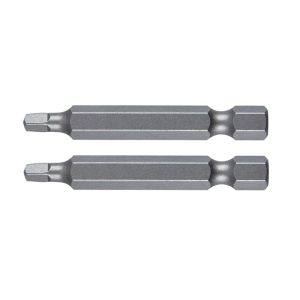 Irwin Square #2 X 2 in. L Power Bit S2 Tool Steel 2 pc