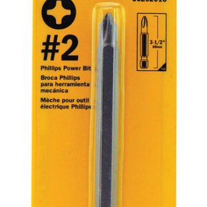 Irwin Phillips #2 X 3-1/2 in. L Power Bit S2 Tool Steel 1 pk