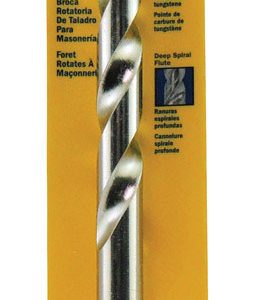 Irwin 5/8 in. X 6 in. L Tungsten Carbide Tipped Rotary Drill Bit 1 pc