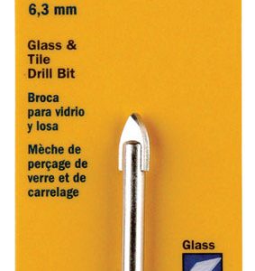 Irwin 1/4 in. X 4 in. L Carbide Tipped Glass And Tile Drill Bit 1 pc