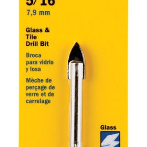 Irwin 5/16 in. X 4 in. L Carbide Tipped Glass And Tile Drill Bit 1 pc