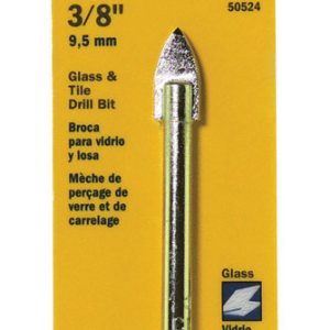 Irwin 3/8 in. X 4 in. L Carbide Tipped Glass And Tile Drill Bit 1 pc