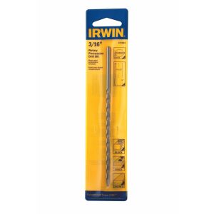 Irwin 3/16 in. X 6 in. L Chrome Vanadium Steel Percussion Drill Bit 1 pc