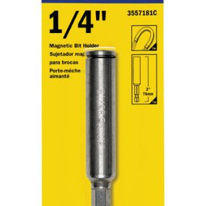 Irwin Hex 1/4 in. X 3 in. L Bit Holder with C-Ring Steel 1 pk