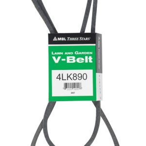 Mitsuboshi Super KB 4LK890 V-Belt 0.5 in. W X 89 in. L For Riding Mowers