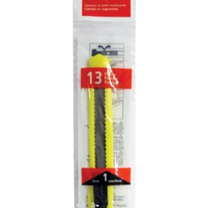 American Line 3.15 in. Snap Knife Yellow 1 pk