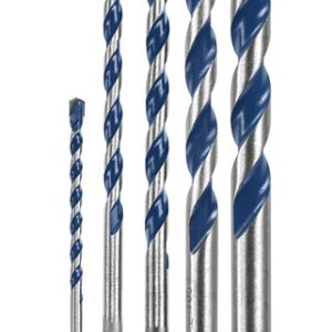 Bosch BlueGranite Turbo Carbide Tipped Hammer Drill Bit Set 5 pc