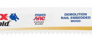 Lenox Gold Power Arc 9 in. Bi-Metal Demolition Reciprocating Saw Blade 6 TPI 5 pk