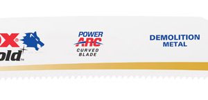 Lenox Gold 9 in. Bi-Metal Reciprocating Saw Blade 10 TPI 5 pk