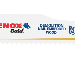 Lenox Gold 6 in. Bi-Metal Reciprocating Saw Blade 6 TPI 5 pk