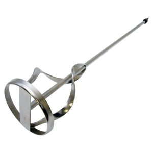 Marshalltown Steel Ribbon Mud Mixer 2 in. W X 16 in. L