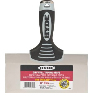 Hyde Stainless Steel Taping Knife 8 in. W X 9.6 in. L