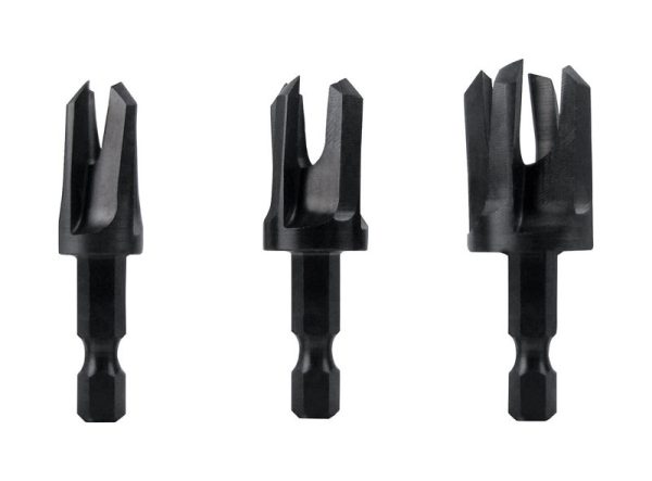 Make it Snappy Steel Tapered Plug Cutter Set 3 pc