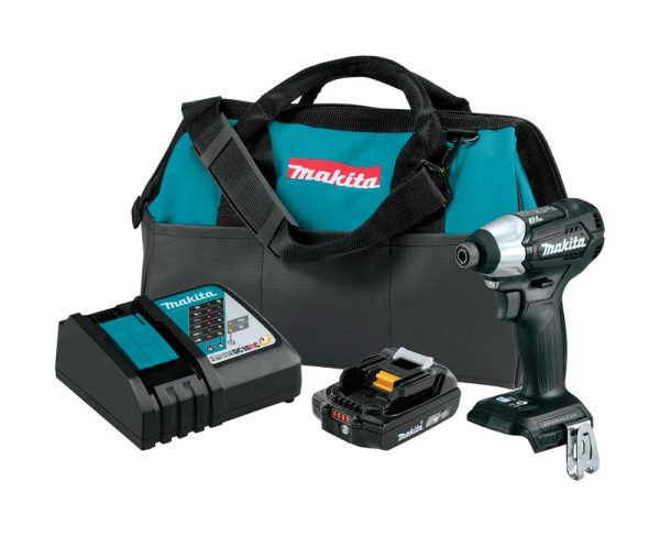 Makita LXT Sub-Compact 18 V 1/4 in. Cordless Brushless Impact Driver Kit (Battery & Charger)